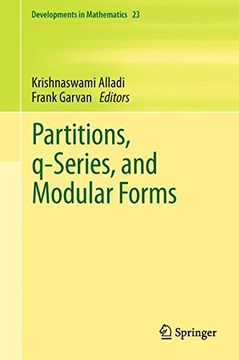 portada Partitions, Q-Series, and Modular Forms (Developments in Mathematics) (Volume 23) (en Inglés)