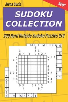 portada Sudoku Collection: 200 Hard Outside Sudoku Puzzles 9x9 (en Inglés)