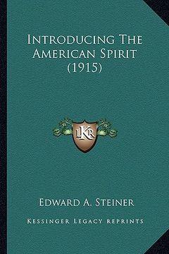 portada introducing the american spirit (1915)