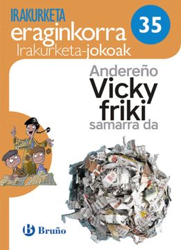 portada Andereño Vicky Friki Samarra Da Irakurketa Jokoak: Ij 35 (in Basque)