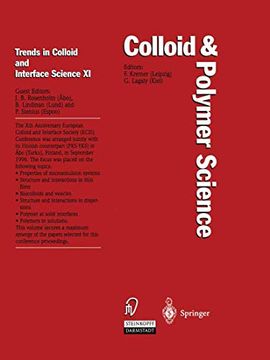 portada Trends in Colloid and Interface Science xi (Progress in Colloid and Polymer Science) (en Inglés)