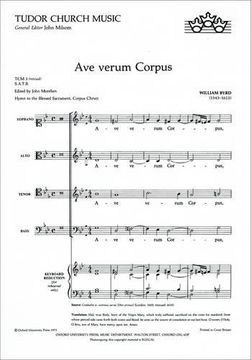 portada Ave Verum Corpus (Tudor Church Music) 