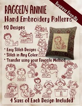 portada Raggedy Annie Hand Embroidery Patterns