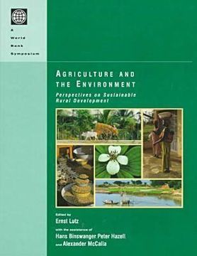 portada agriculture and the environment: perspectives on sustainable rural development (en Inglés)