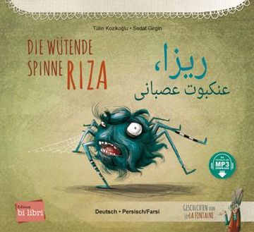 portada Die Wütende Spinne Riza. Deutsch-Persisch/Farsi