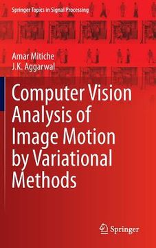 portada Computer Vision Analysis of Image Motion by Variational Methods (in English)