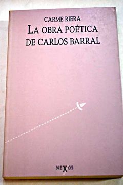 portada La obra poética de Carlos Barral