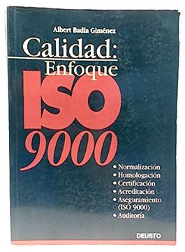 portada Calidad: enfoque ISO 9000