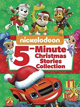 portada Nickelodeon 5-Minute Christmas Stories (Nickelodeon) (5-Minute Story Collection) (en Inglés)