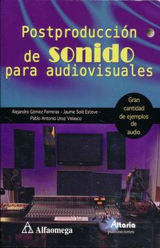 portada Postproduccion de Sonido Para Audiovisuales. Gomez (in Spanish)
