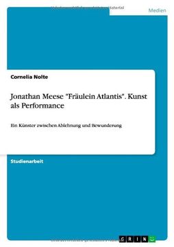 portada Jonathan Meese "Fräulein Atlantis". Kunst als Performance (German Edition)