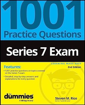 portada Series 7 Exam: 1001 Practice Questions for Dummies (en Inglés)