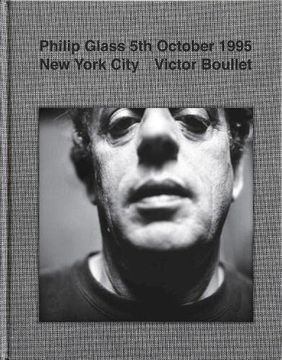 portada Philip Glass 5th October 1995 new York City (en Inglés)