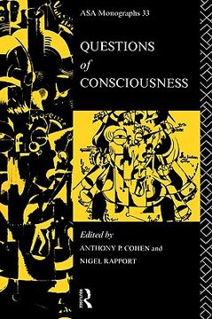 portada questions of consciousness (en Inglés)
