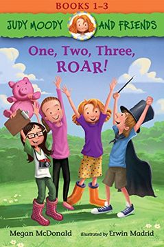 portada Judy Moody and Friends: One, Two, Three, Roar! Books 1-3 (en Inglés)