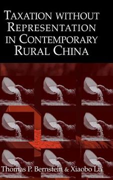 portada Taxation Without Representation in Contemporary Rural China Hardback (Cambridge Modern China Series) (en Inglés)