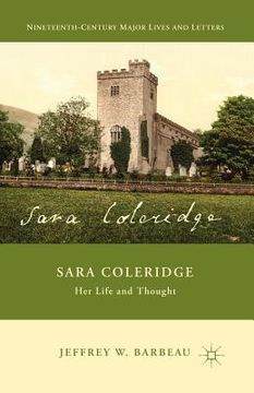 portada Sara Coleridge: Her Life and Thought (en Inglés)
