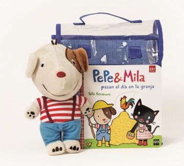 portada Pepe y Mila Pasan el día en la Granja (Pack de Pepe): Pack con Muñeco del Perro Pepe (in Spanish)