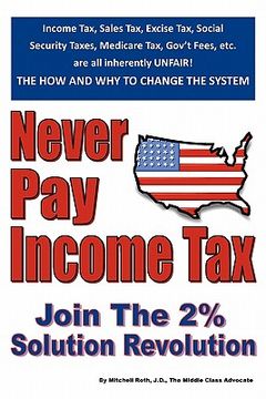 portada never pay income tax (in English)