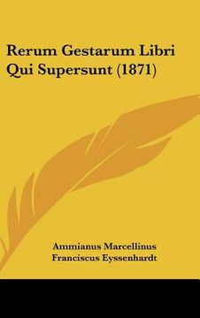 portada rerum gestarum libri qui supersunt (1871) (en Inglés)