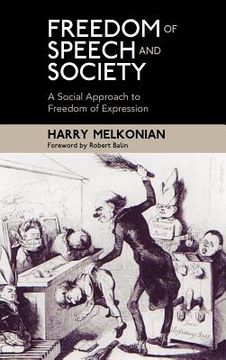 portada freedom of speech and society: a social approach to freedom of expression (en Inglés)