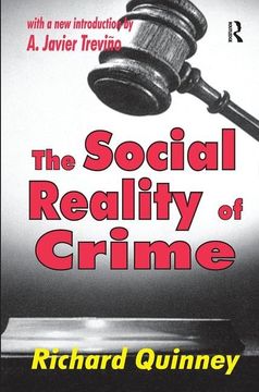 portada The Social Reality of Crime (en Inglés)