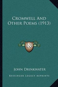 portada cromwell and other poems (1913) (en Inglés)