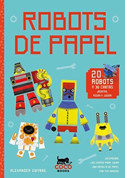 portada Robots de papel. 20 robots y 36 cartas