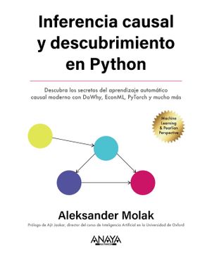 portada Inferencia causal y descubrimiento en Python (in Spanish)