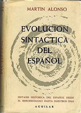 portada Evolucion Sintactica del Español