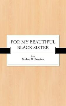 portada For My Beautiful Black Sister (in English)