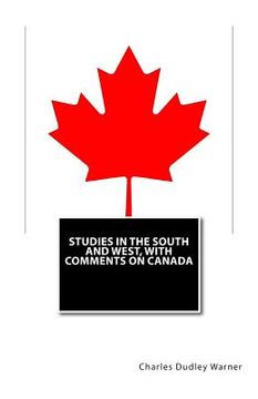 portada Studies in the South and West, with Comments on Canada (in English)