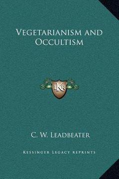 portada vegetarianism and occultism (en Inglés)