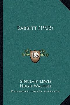 portada babbitt (1922) (en Inglés)