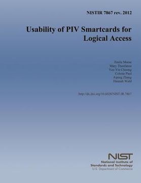 portada NISTIR 7867 rev. 2012 Usability of PIV Smartcards for Logical Access