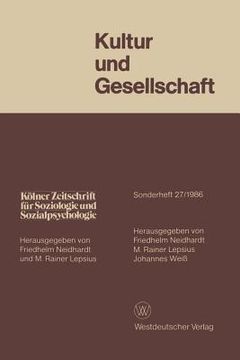 portada Kultur Und Gesellschaft (in German)