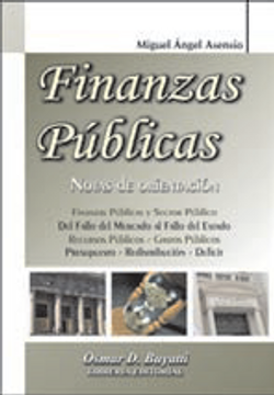 portada Finanzas Publicas Notas de Orientacion Asensio Buyatti ed. 2015