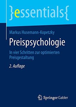 portada Preispsychologie: In Vier Schritten zur Optimierten Preisgestaltung (Essentials) (in German)