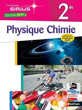 portada Physique-Chimie 2de - Conforme aux Aménagements de Programme 2017
