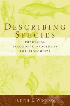 portada Describing Species: Practical Taxonomic Procedure for Biologists (en Inglés)