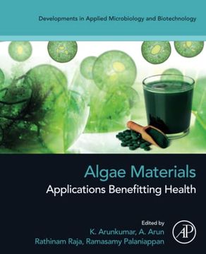 portada Algae Materials: Applications Benefitting Health (Developments in Applied Microbiology and Biotechnology) (in English)