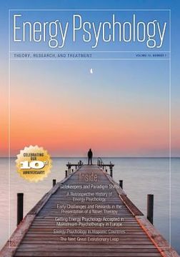 portada Energy Psychology Journal, 10: 1: Theory, Research, and Treatment (en Inglés)