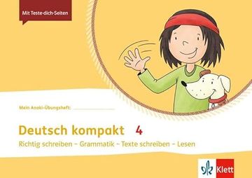 portada Deutsch Kompakt 4. Richtig Schreiben - Grammatik - Texte Schreiben - Lesen (en Alemán)