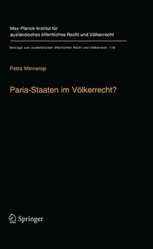 portada Paria-Staaten im Völkerrecht? (Beiträge zum ausländischen öffentlichen Recht und Völkerrecht)