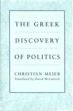 portada the greek discovery of politics (en Inglés)
