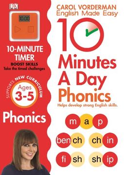 portada 10 Minutes a day Phonics ks1 (Carol Vorderman's English Made Easy) 