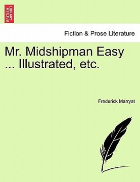 portada mr. midshipman easy ... illustrated, etc. (en Inglés)