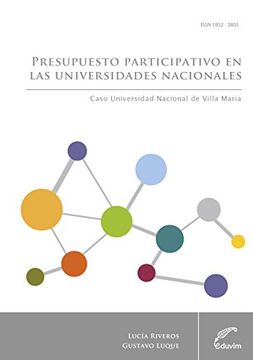 portada Presupuesto Participativo en las Universidades Nacionales (in Spanish)