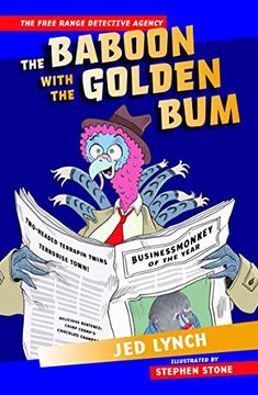 portada The Baboon With the Golden bum (The Free Range Detective Agency) (en Inglés)