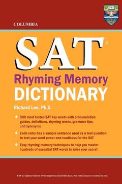 portada columbia sat rhyming memory dictionary (en Inglés)